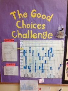 The Good Choices Challenge Chart 