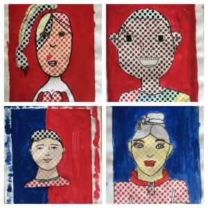 pop art self portraits artroomadventures.com